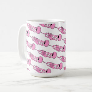Pink Trumpet Mug
