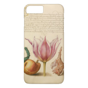 Pink Tulip And Catepillar iPhone 8 Plus/7 Plus Case