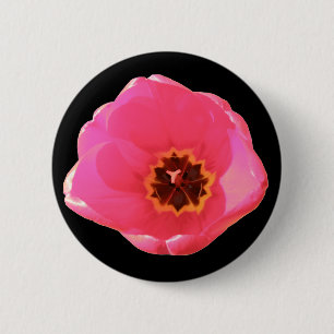 Pink Tulip Button