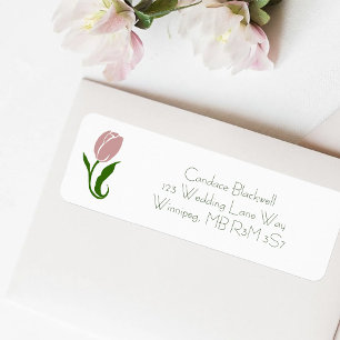Pink Tulip Floral