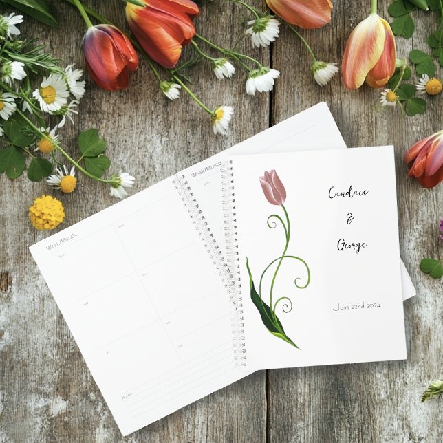 Pink Tulip Floral Planner (Creator Uploaded)