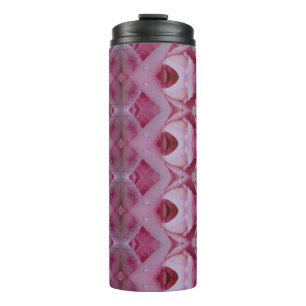 Pink Tulip Ikat 7 Thermal Tumbler