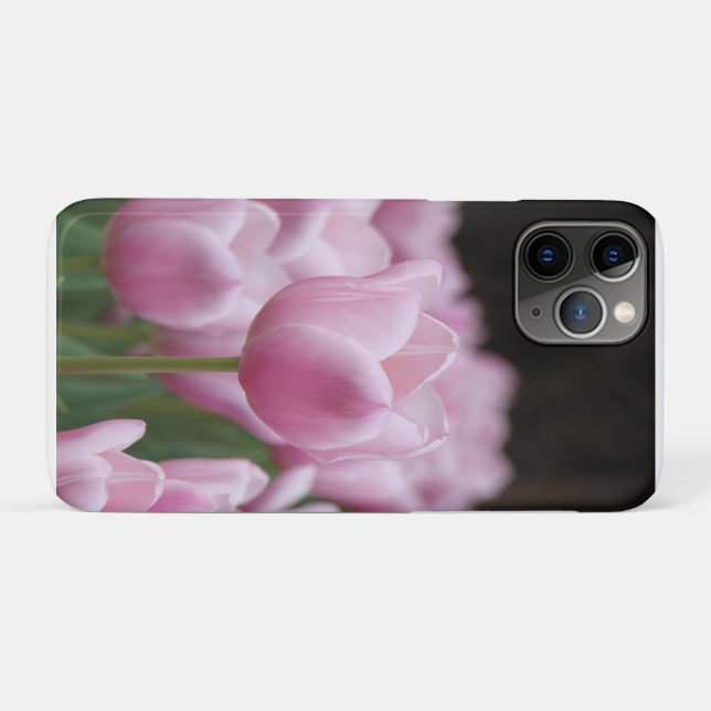 Pink tulip iPhone Case (Back (Horizontal))