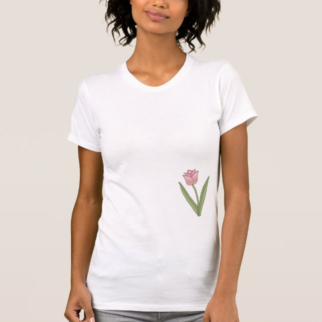 Pink Tulip T-Shirt (Front)