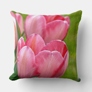 Pink Tulips Cushion