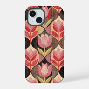 Pink Tulips iPhone 15 Case
