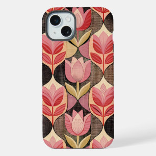 Pink Tulips iPhone 15 Plus Case
