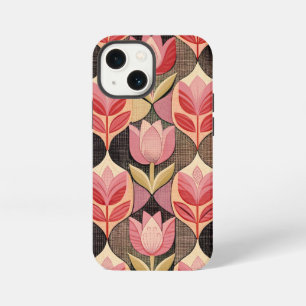 Pink Tulips iPhone 13 Mini Case