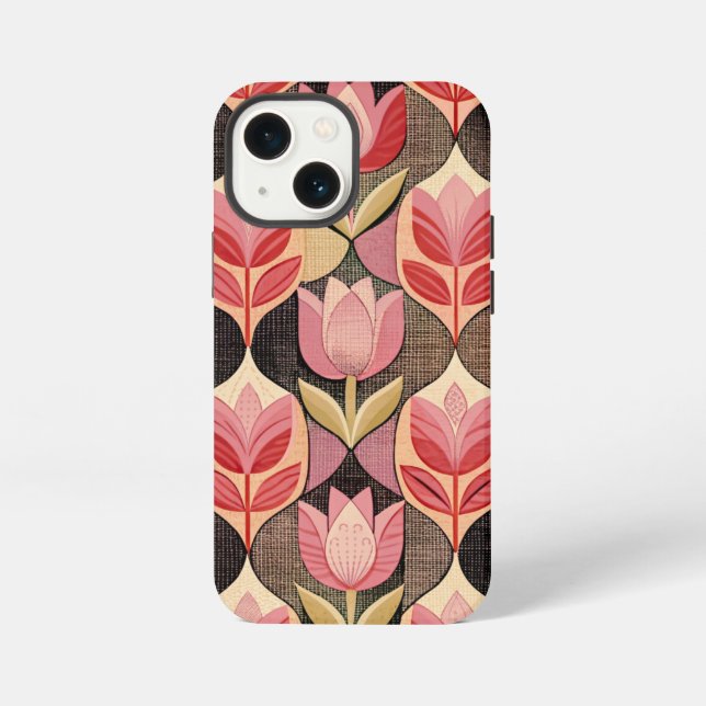 Pink Tulips iPhone Case (Back)