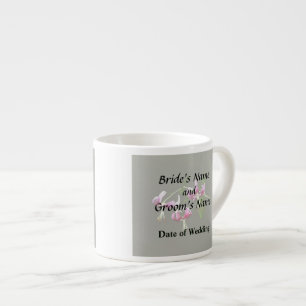 Pink Turk's Cap Lilies Wedding Products Espresso Cup