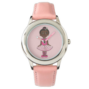 Pink Tutu Ballet Little Ballerina Dance Gift Watch