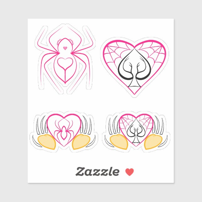 Pink Twink Spider Lovers (Sheet)