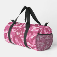 Pink Two Tone Camo Monogram