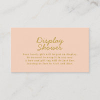Pink Typography Bridal Shower display shower 