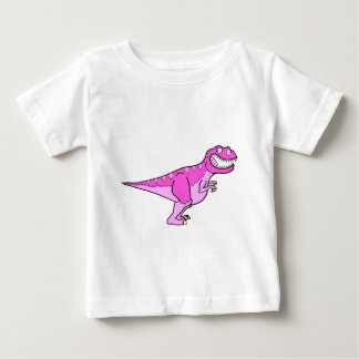 Pink Tyrannosaurus Rex Baby T-Shirt