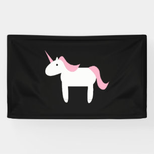 Pink unicorn banner