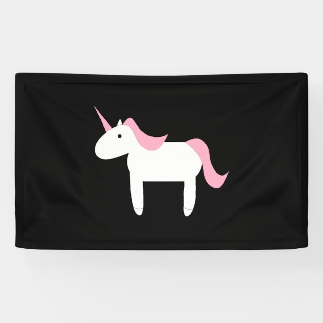Pink unicorn       banner (Horizontal)