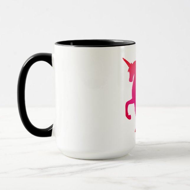 Pink Unicorn Combo Mug (Left)