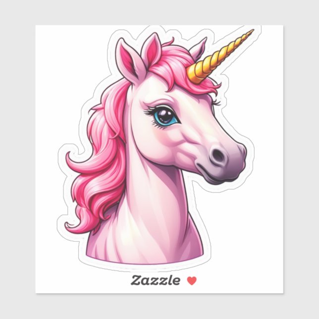 Pink Unicorn Fantasy (Sheet)