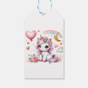 Pink Unicorn  Gift Tags