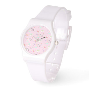 Pink unicorn magical princess girly birthday kids watch