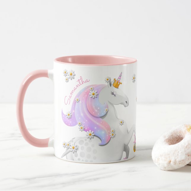 Pink Unicorn Mug (With Donut)