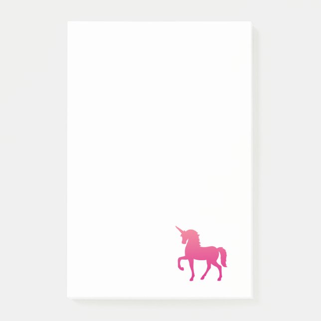 Pink Unicorn Notes (Front)
