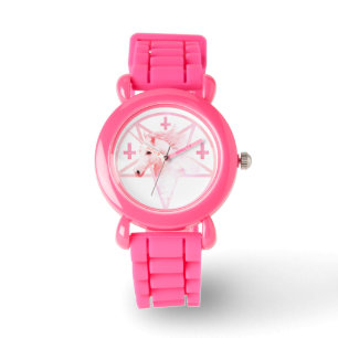 Pink Unicorn & Pentacle Watch