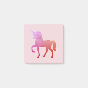 Pink Unicorn Post-it Notes