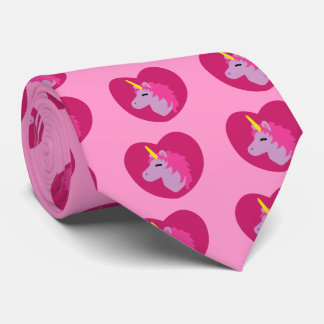 Pink Unicorn Tie