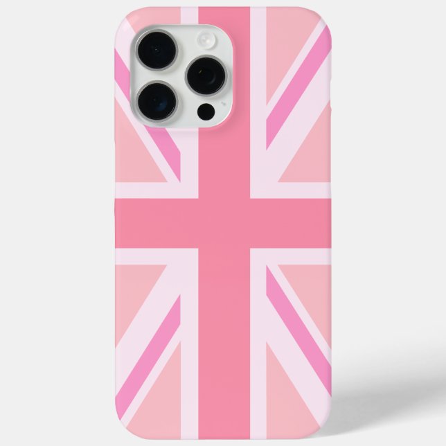Pink Union Jack/Flag Case-Mate iPhone Case (Back)