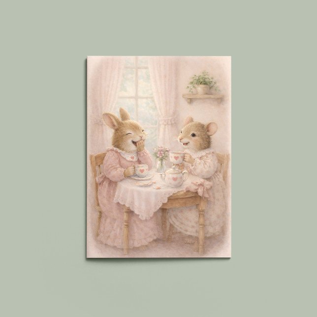 Pink Valentine – A Gentle Note of Love Card (Creator Uploaded)