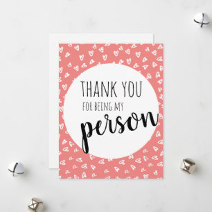 Pink Valentine's Card