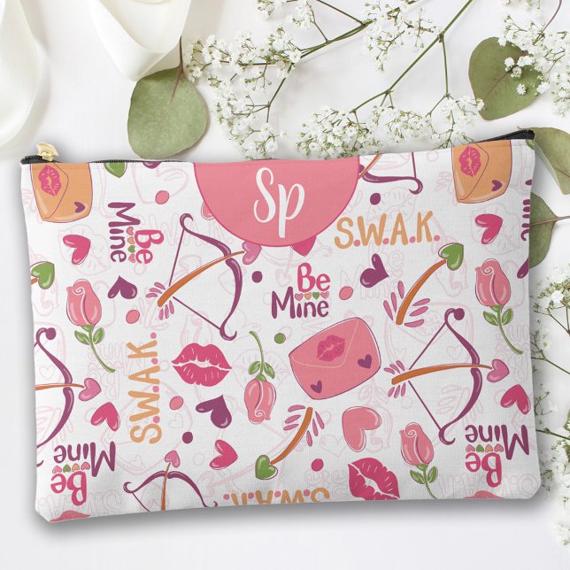 Pink Valentines Cute Accessory Pouch (Creator Uploaded)