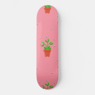 pink venus fly trap skateboard