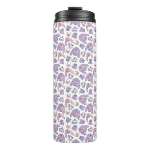 Pink Vibes 90s Fashion Thermal Tumbler