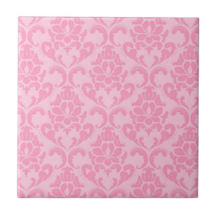 Pink Vintage Design Tile