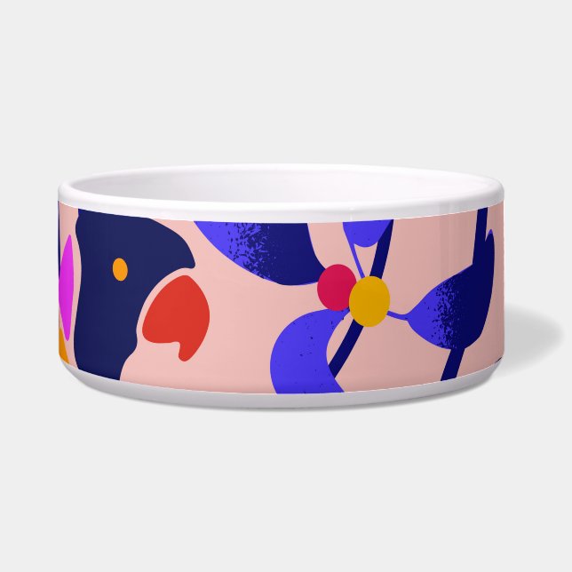 Pink Vintage Parrots: Exotic Seamless Illustration (Front)