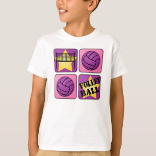 Pink Volleyball T-Shirt