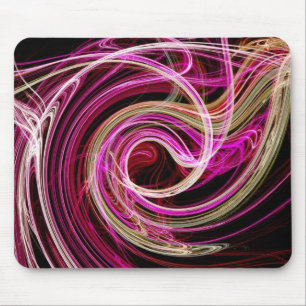 Pink Vortex Mouse Mat