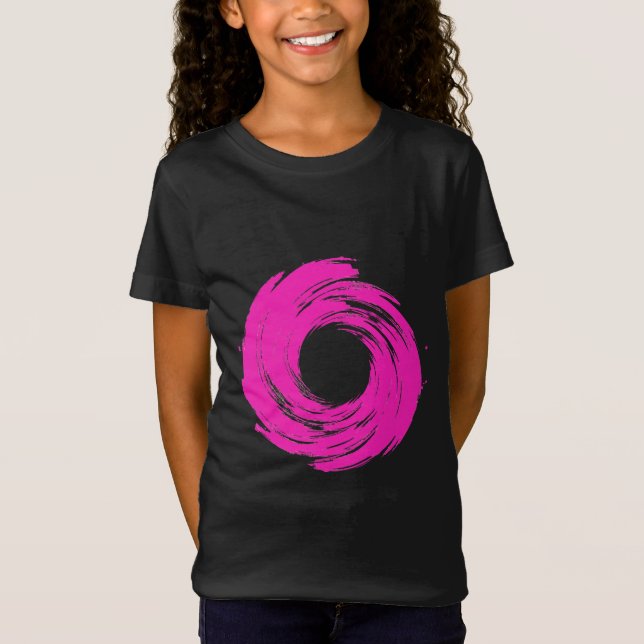 Pink Vortex T-Shirt (Front)