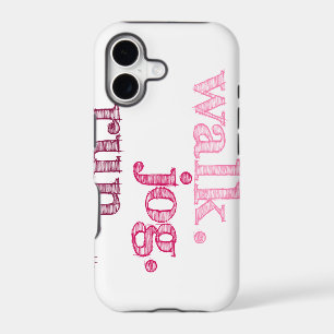 PINK WALK JOG RUN (font SHADED)