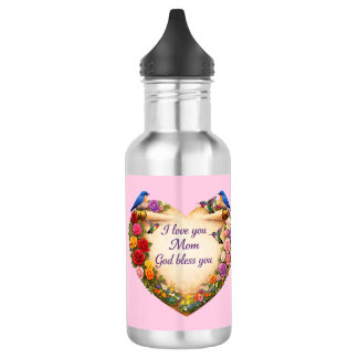 Pink Water Bottle Christian Mother’s Day Gift