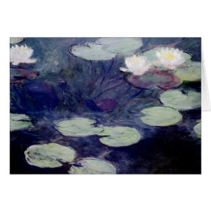Pink Water-Lilies: 1897-99 by Monet