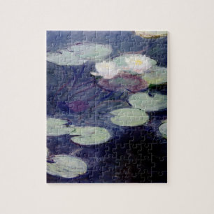 Pink Water-Lilies: 1897-99 by Monet Jigsaw Puzzle