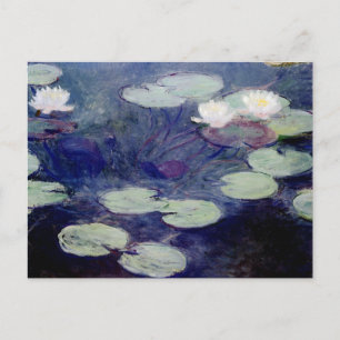 Pink Water-Lilies: 1897-99 by Monet Postcard