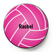 Pink Water polo ball phone grip