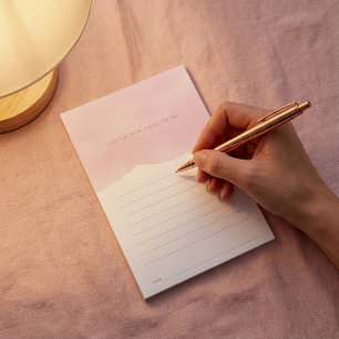 Pink watercolor Advice for Mum Baby Shower Enclosure Card