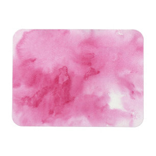 pink watercolor background for your magnet