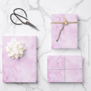 Pink Watercolor Elegant Wrapping Paper Sheet